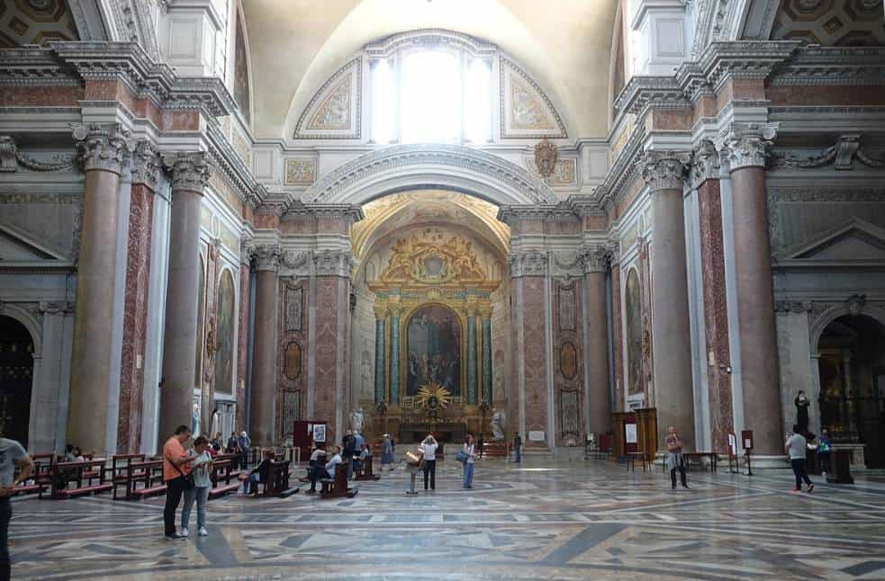 Santa Maria Degli Angeli interior