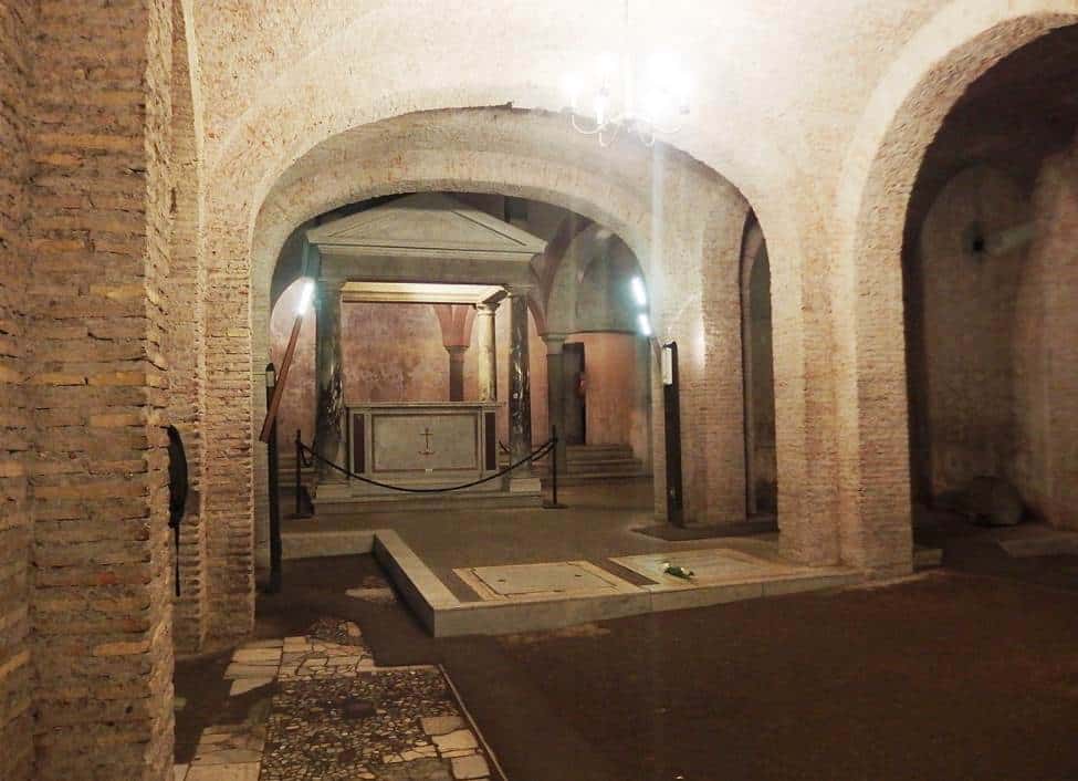 ancient st clement basilica rome