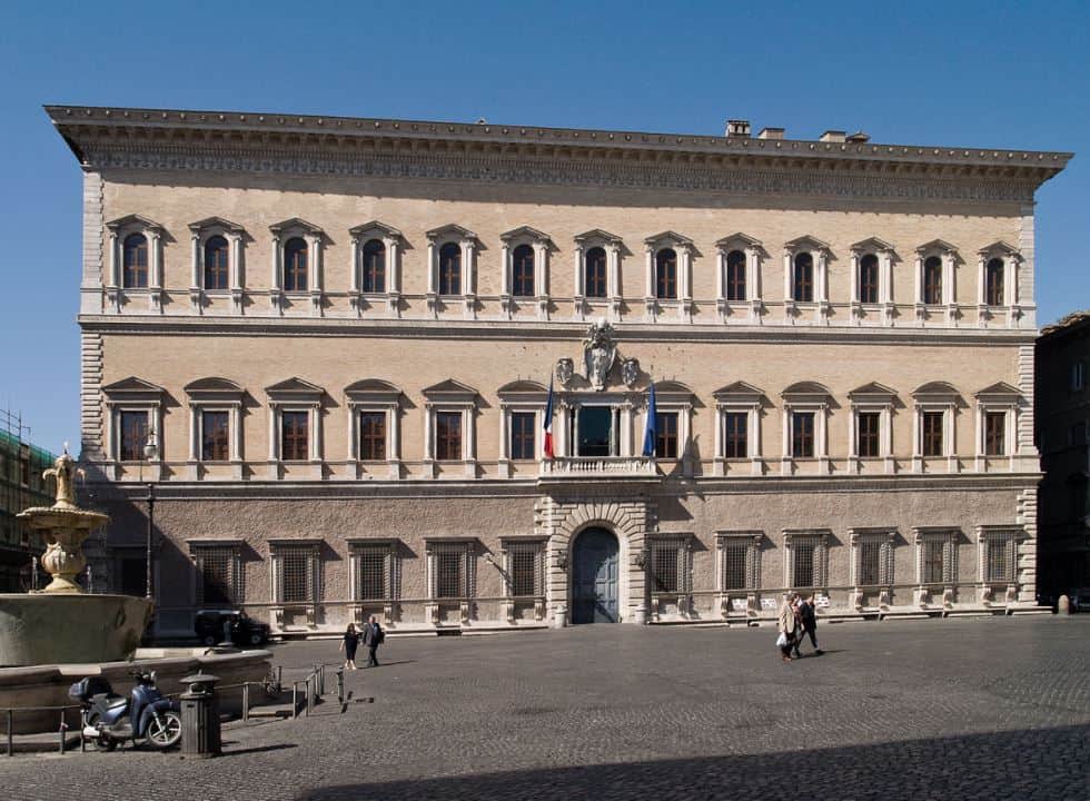 Farnese palace rome