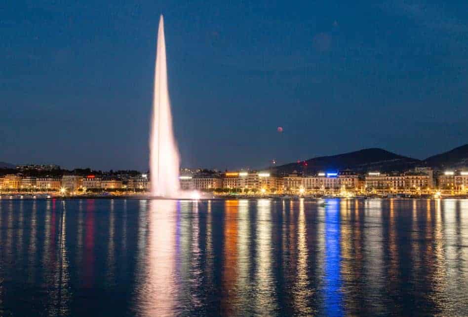 Geneva Water fountain