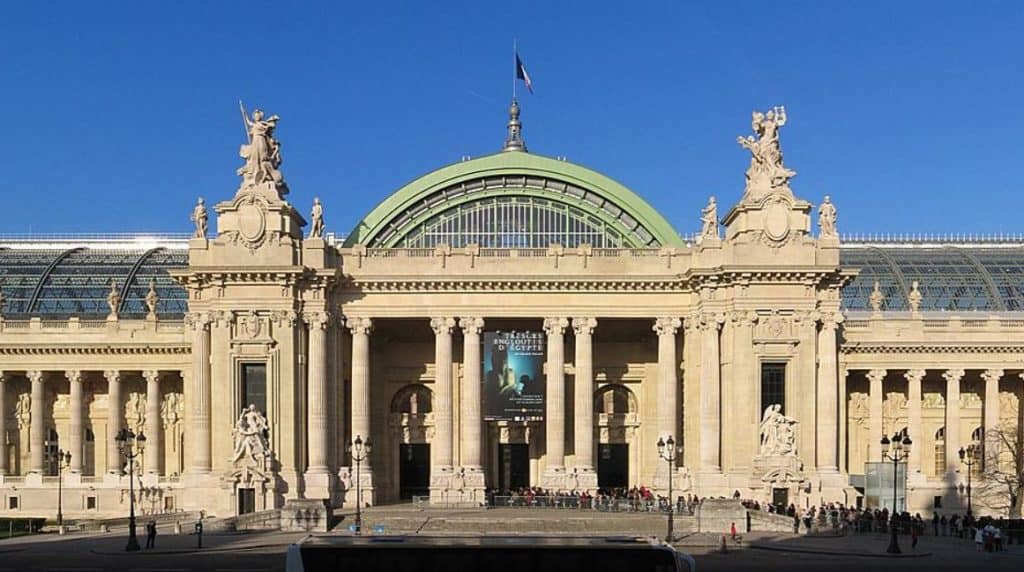 Grand Palais famous landmarks in paris