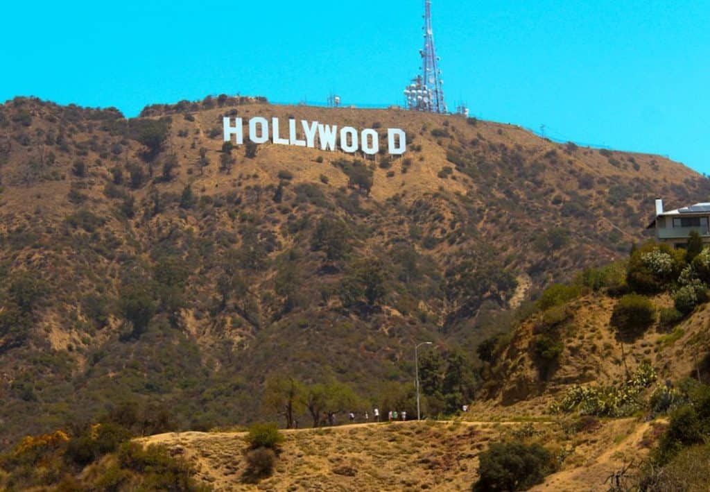 Hollywood sign hiking