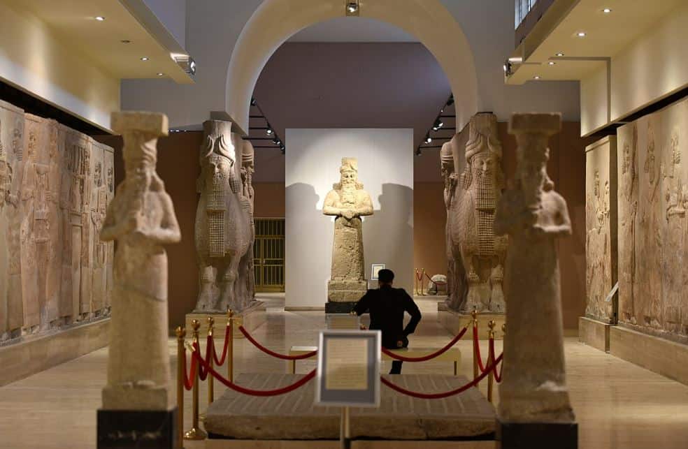 Best things to do in Iraq - The Iraq Museum assyrian section