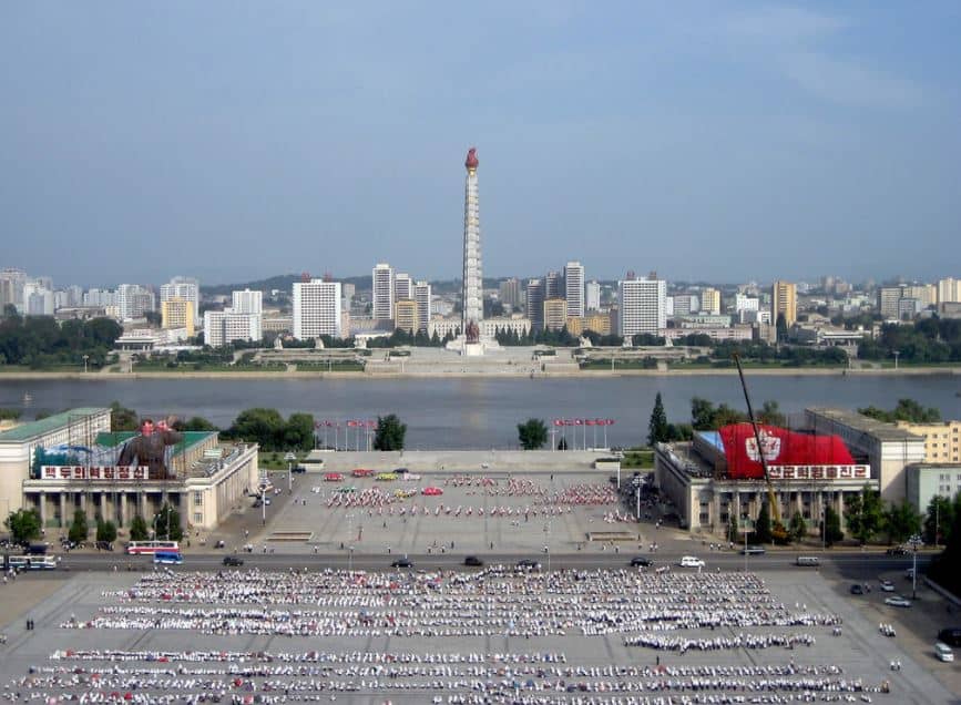Kim Il Sung Square Pyongyang