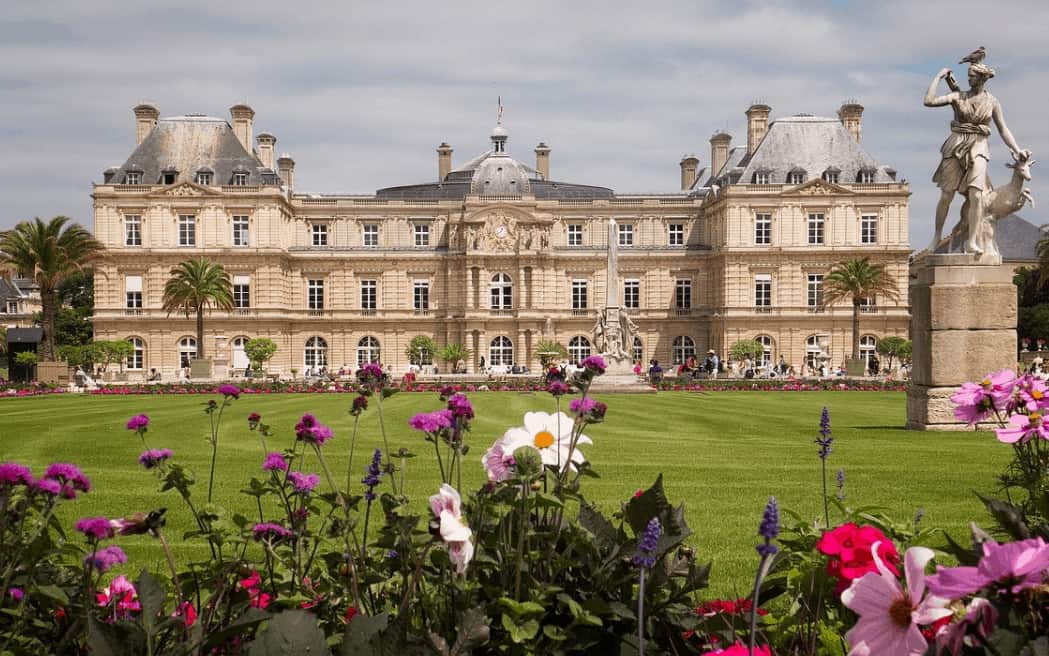 Luxembourg palace most famous historical sites in Paris