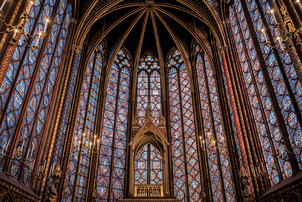 Sainte Chapelle windows