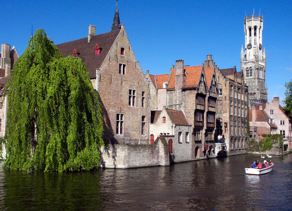Bruges Canals boat