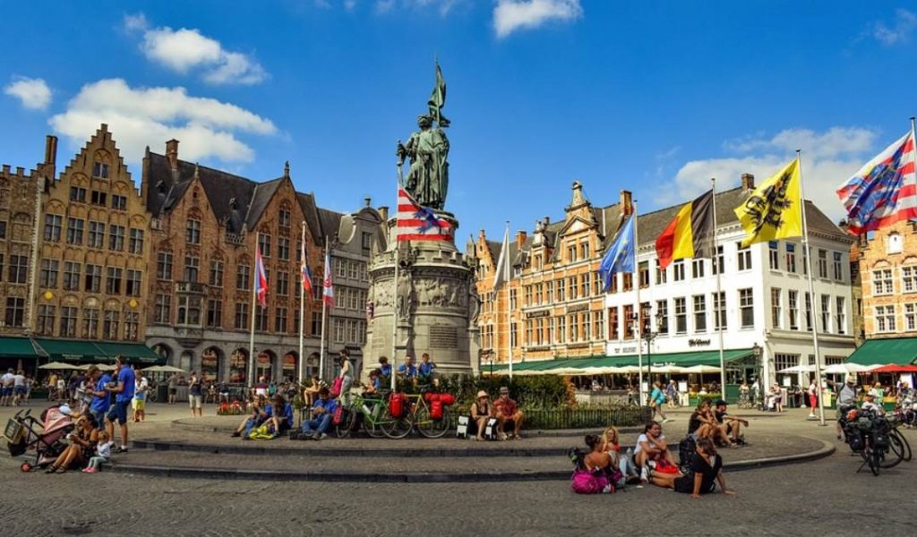 Grote markt Bruges