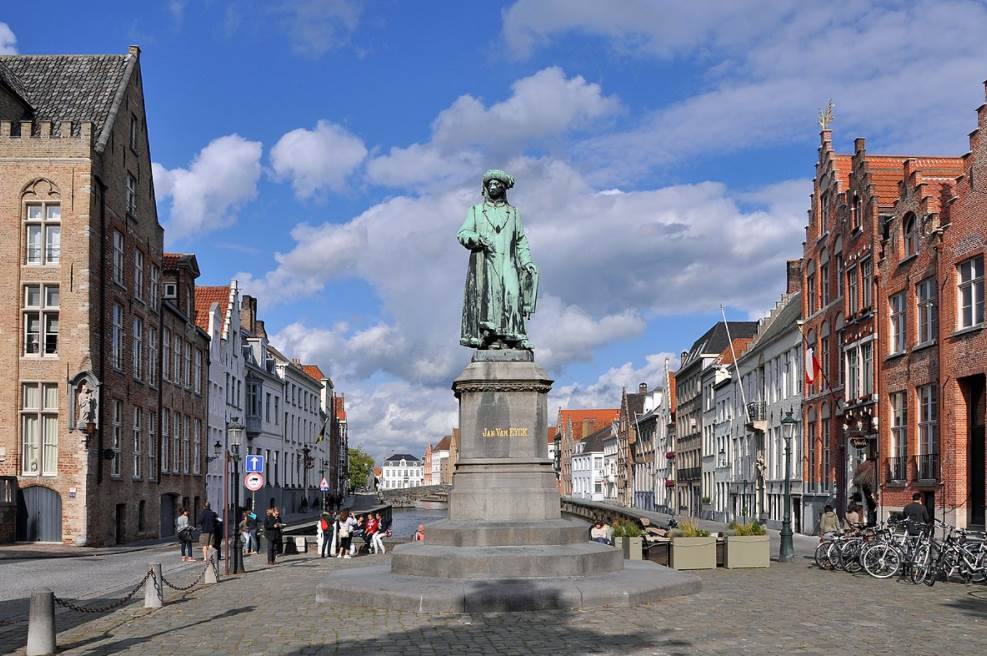 Jan van Eyck Square Bruges