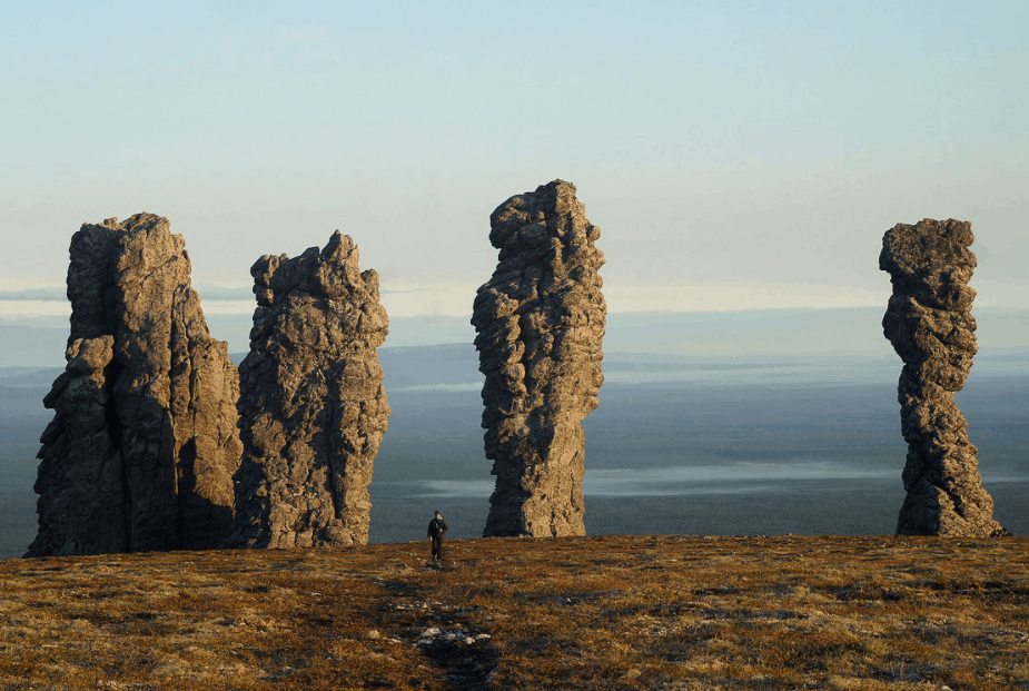 Manpupuner rock formations